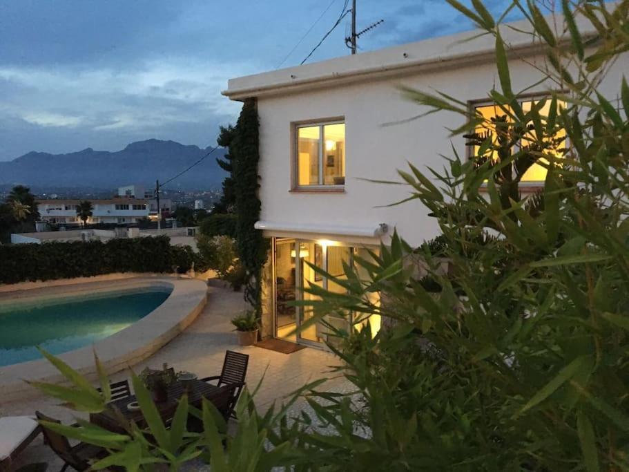 Villa In Albir L'Alfas del Pi Bagian luar foto