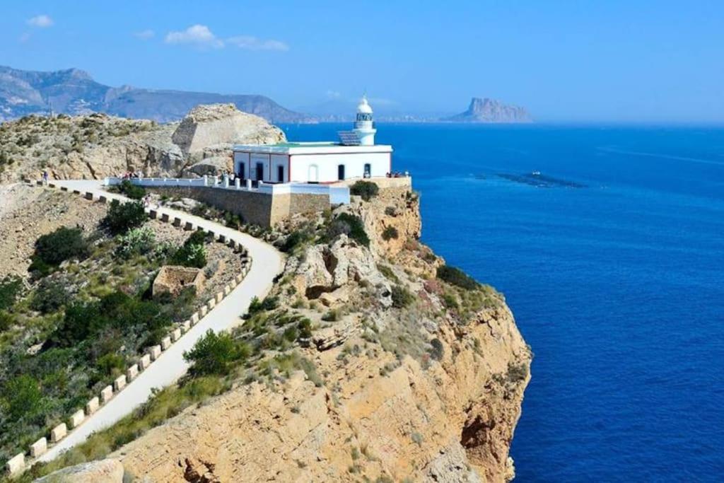 Villa In Albir L'Alfas del Pi Bagian luar foto