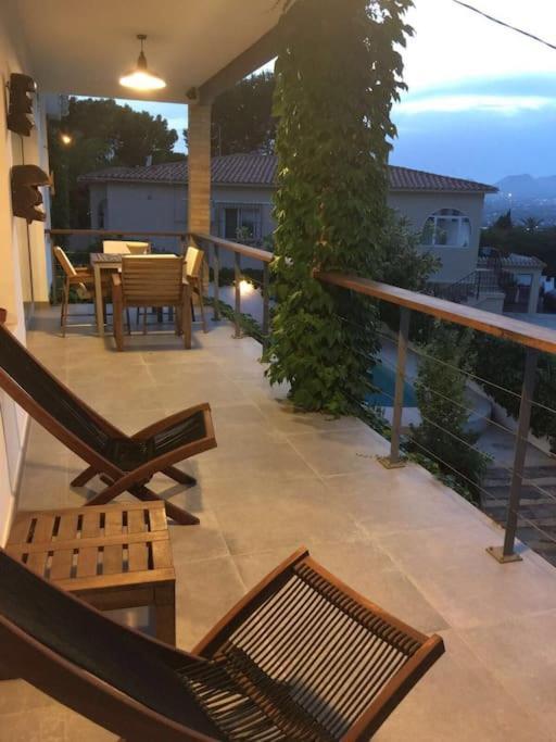 Villa In Albir L'Alfas del Pi Bagian luar foto