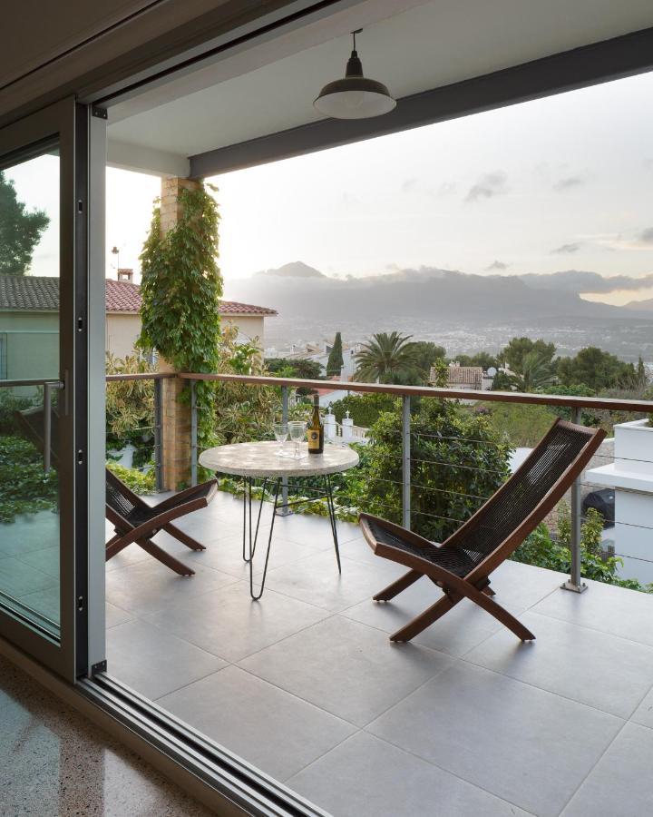 Villa In Albir L'Alfas del Pi Bagian luar foto